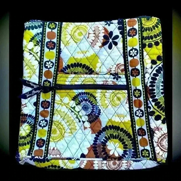 Vera Bradley Cocoa Moss Pattern Crossbody Purse - Picture 2 of 4